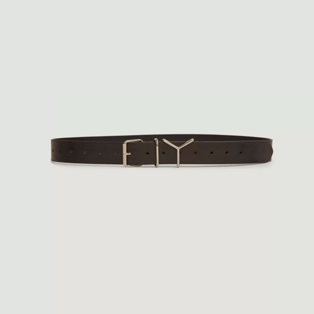 Y Belt -  Black/Silver