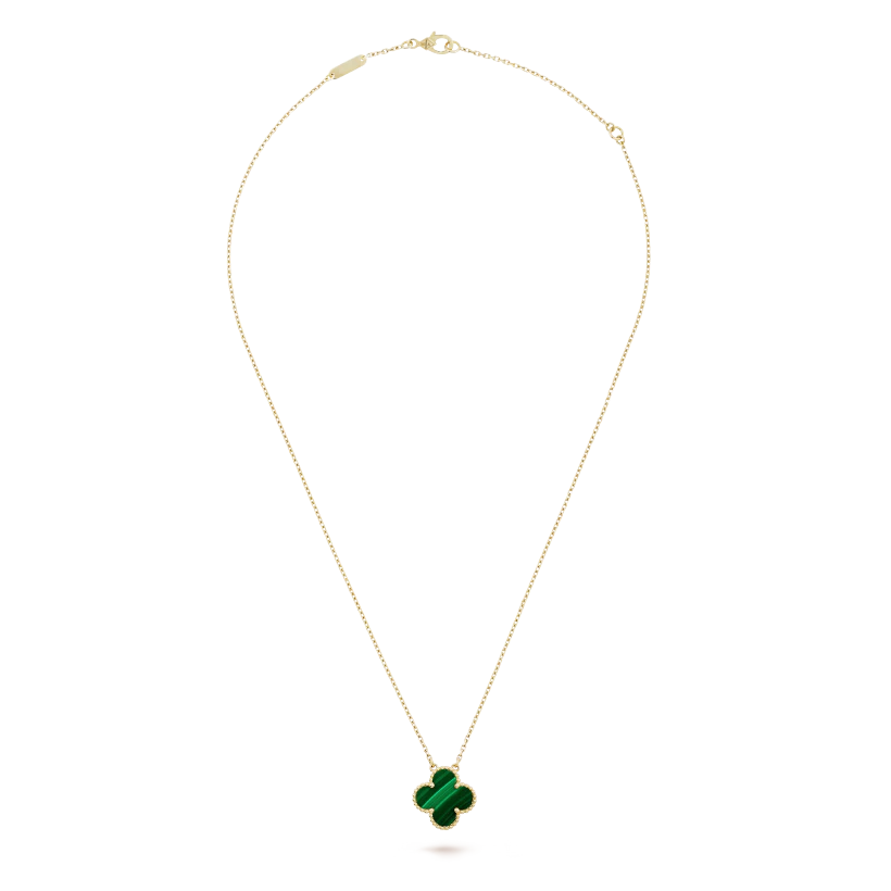 Vintage alhambra pendant green