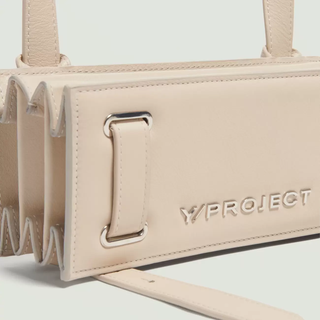 Mini Accordion Bag Cream