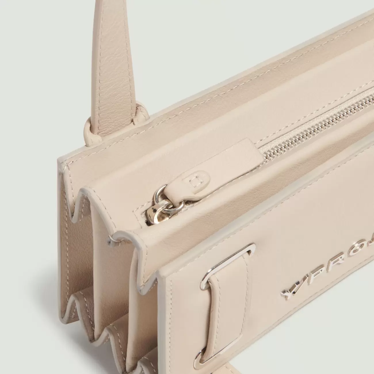 Mini Accordion Bag Cream