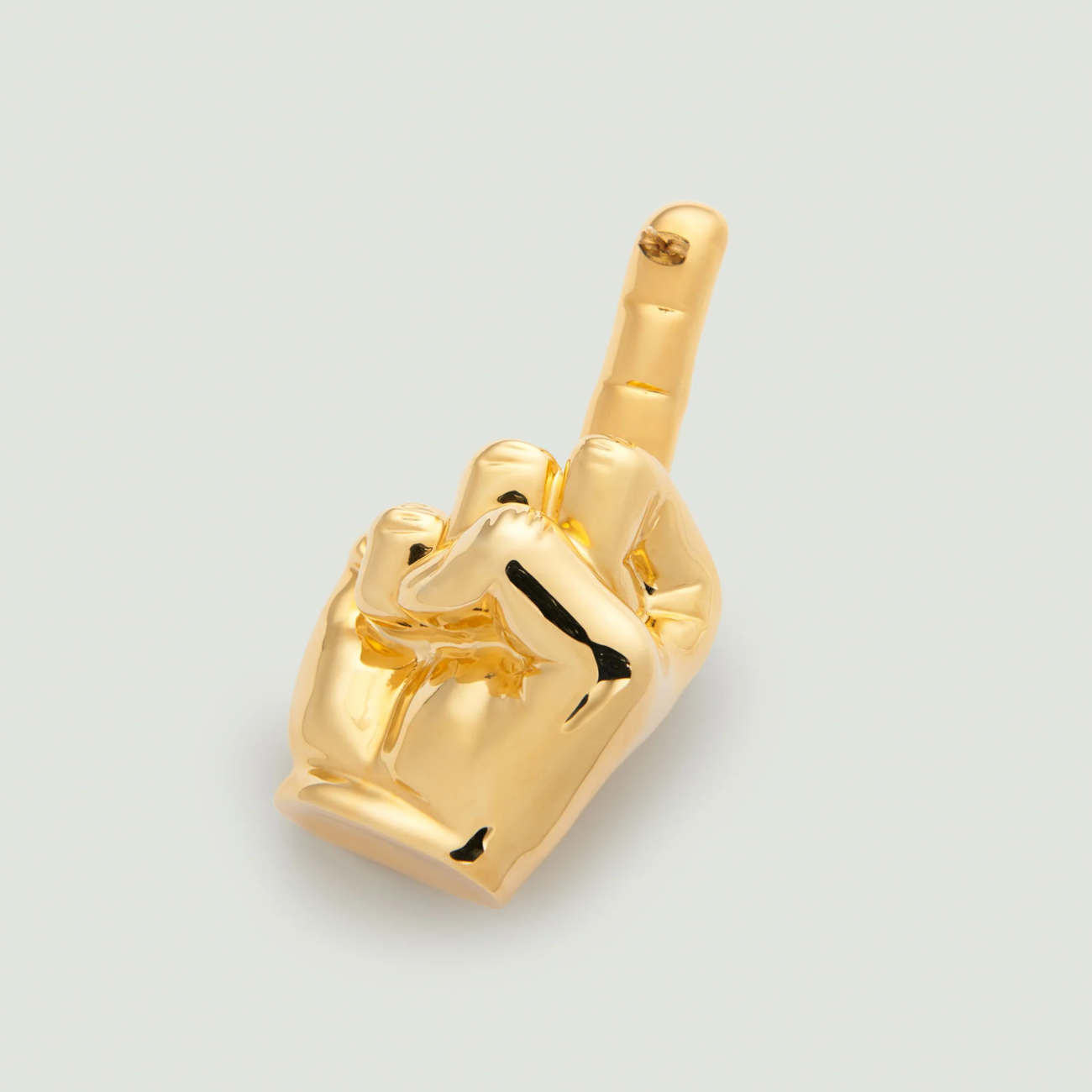 Fuck U Single Earring / Gold