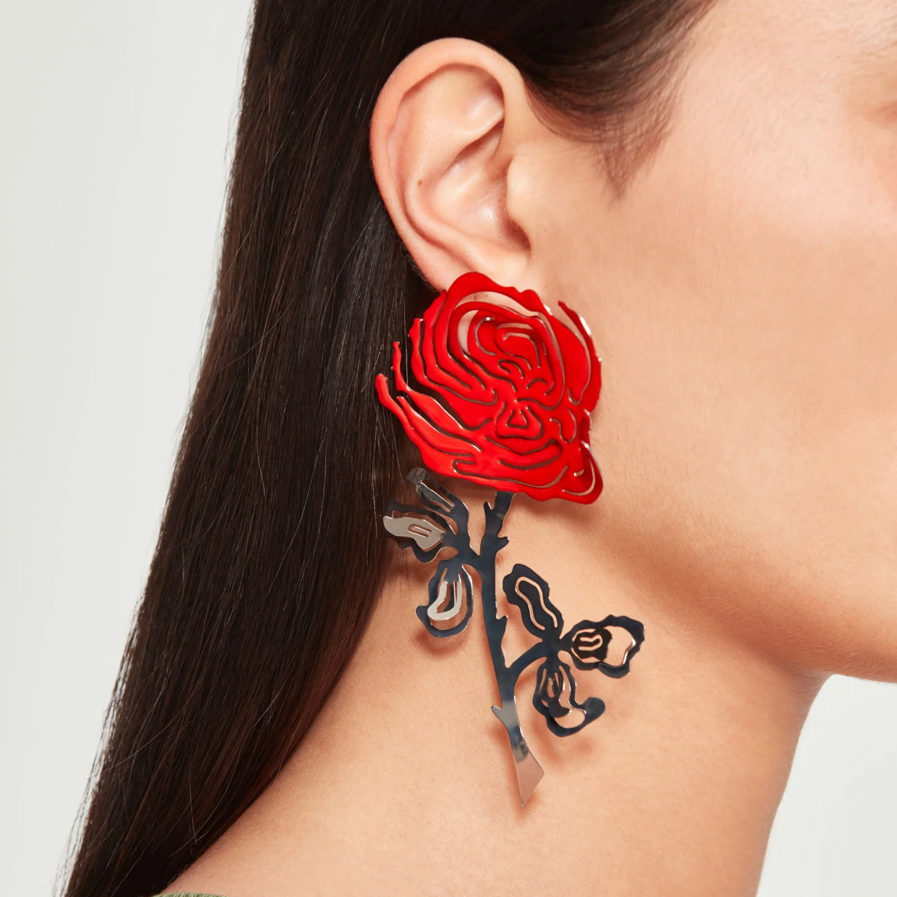 Rose Earrings 