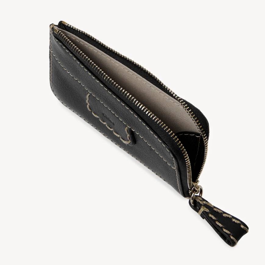 EDITH SMALL COIN PURSE BLACK