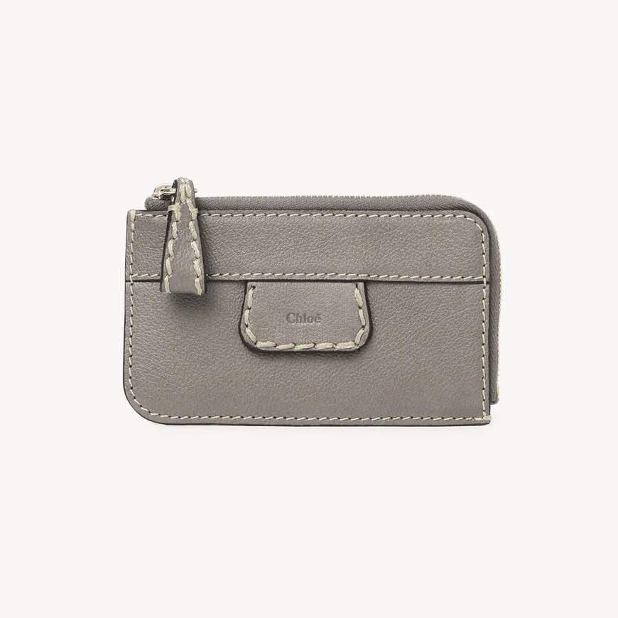 EDITH SMALL COIN PURSE CASHMERE GRAY