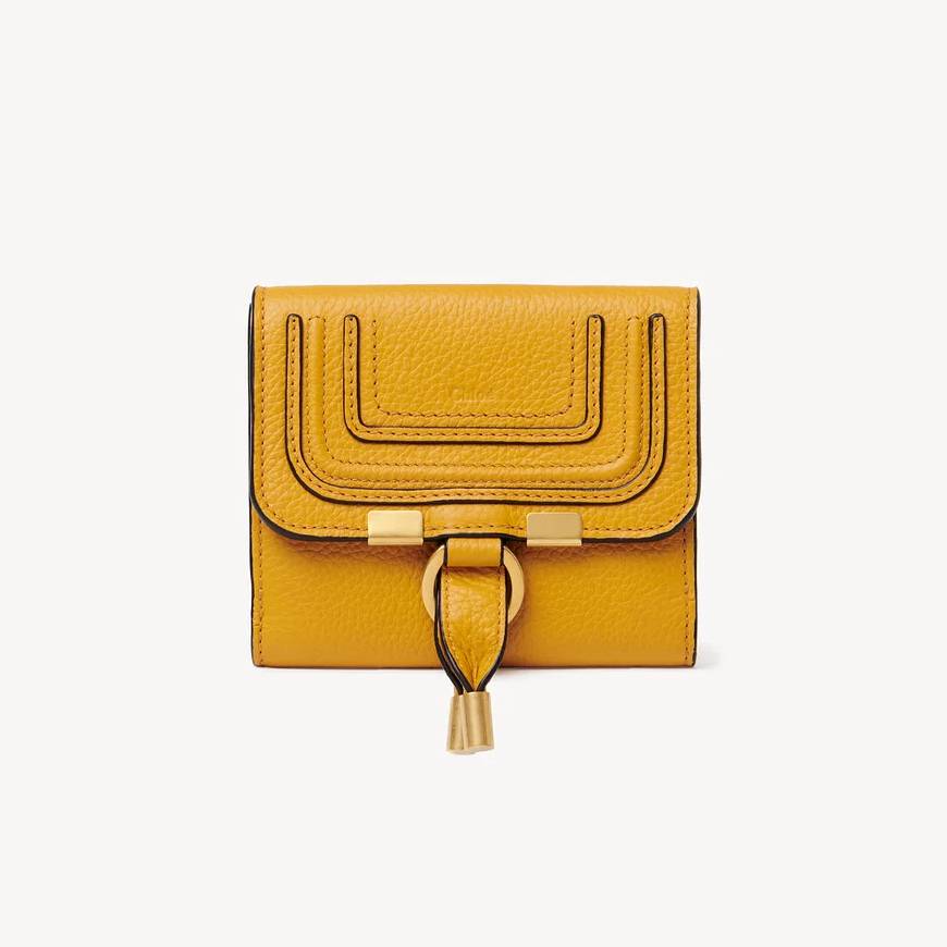 MARCIE SQUARE WALLET SUNFLOWER YELLOW