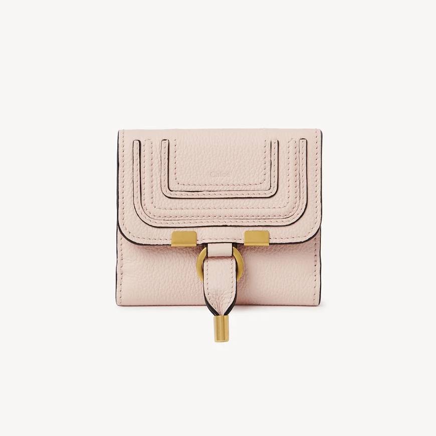 MARCIE SQUARE WALLET PALE BLUSH