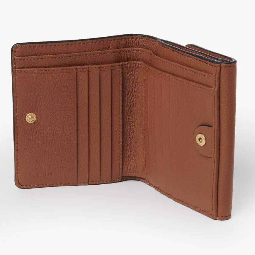 MARCIE SQUARE WALLET TAN
