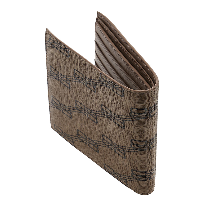 Men's BB Monogram Half Wallet