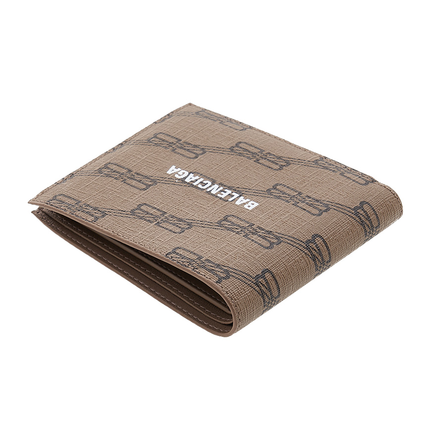 Men's BB Monogram Half Wallet