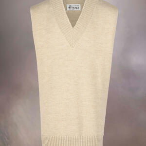 Alpaca Tabard in Beige