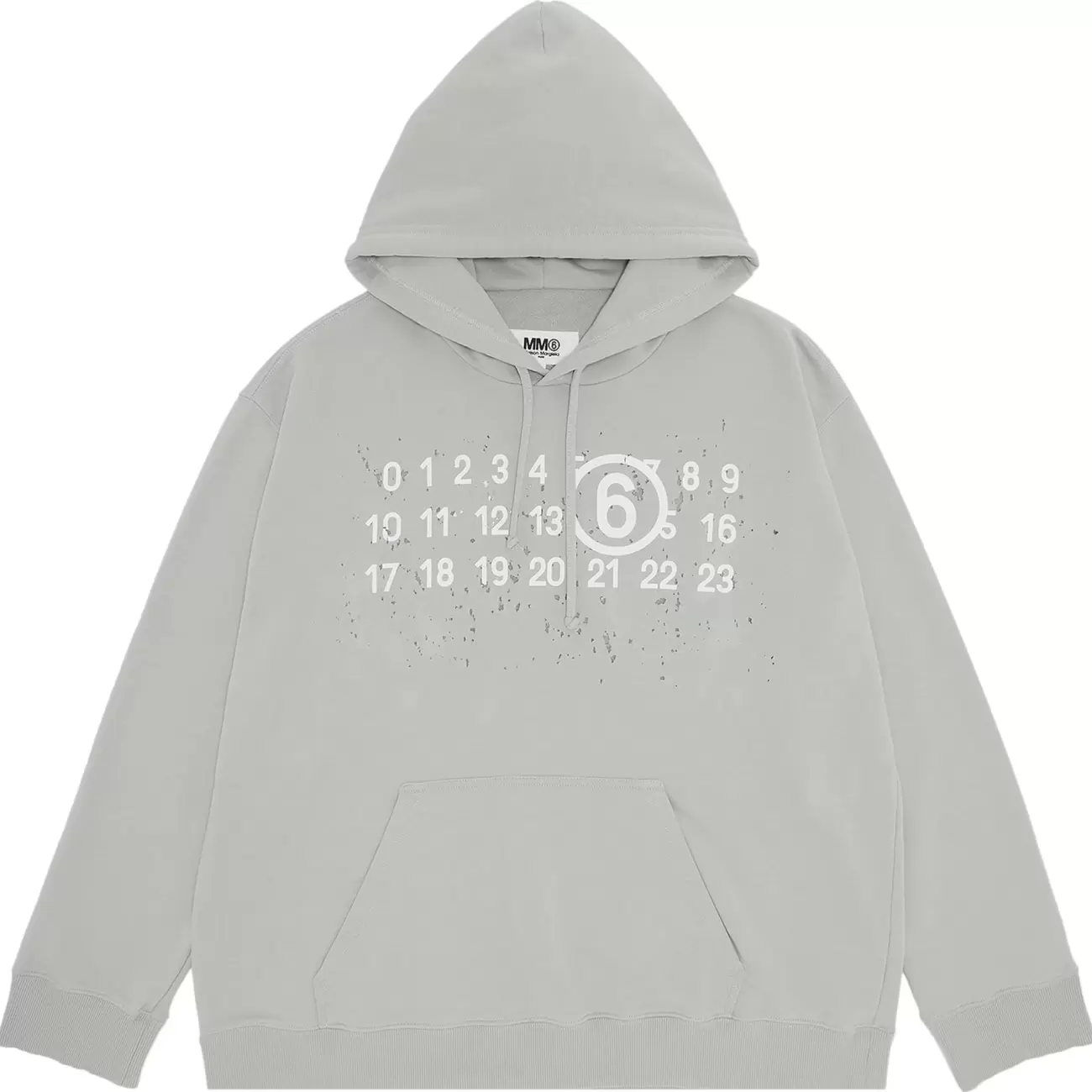 NUMBER ZOOM LOGO HOODIE