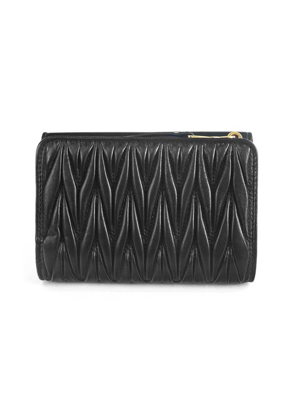 Miu Miu Small Matelasse Wallet