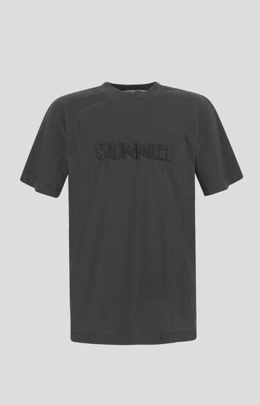 Sunnei Big Logo Embroidery T-Shirt