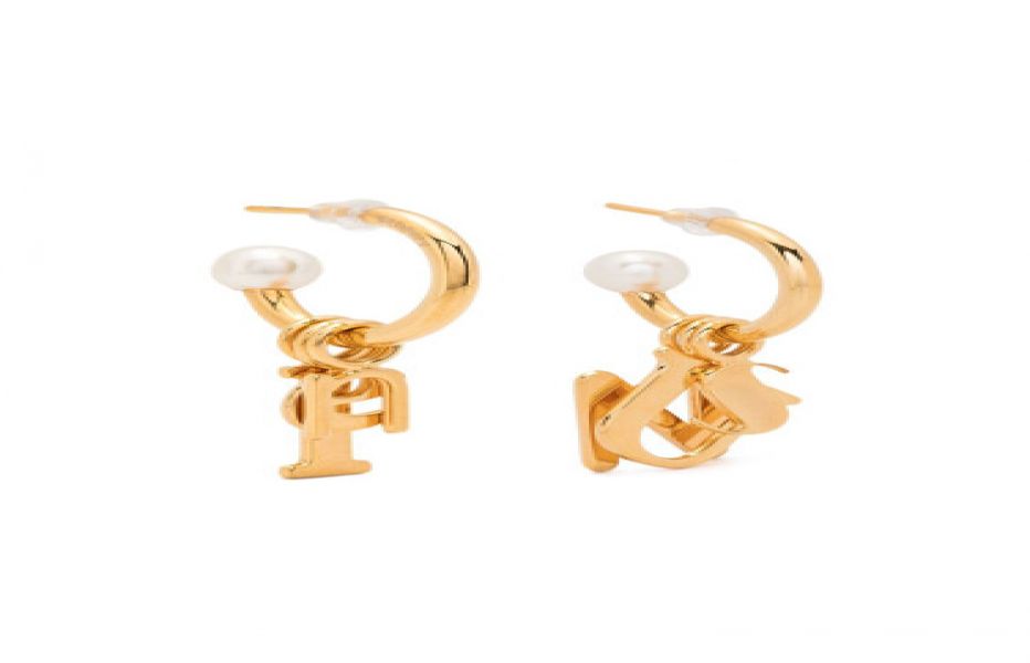 Sunnei Gold-Tone Earrings