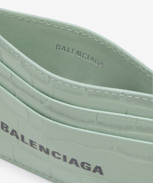 SHINY CROCO EMBOSSED CARD HOLDER