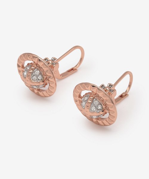 Women's Mayfair Small ORB Earrings - Pink Gold