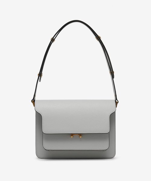 MEDIUM SAFFIANO TRUNK SHOULDER BAG