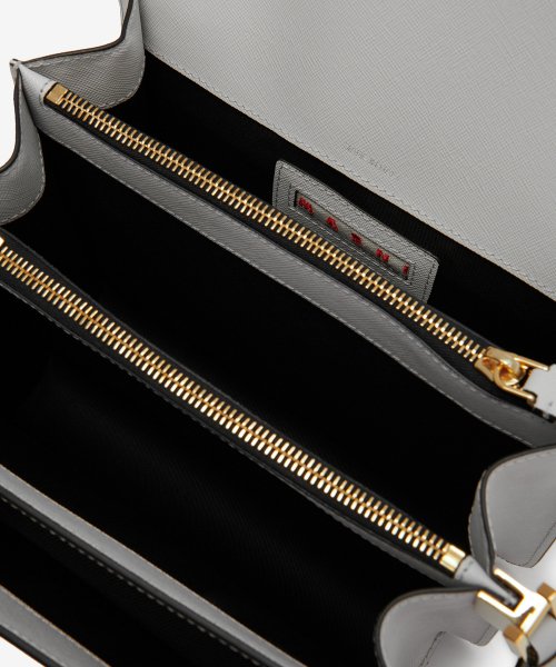 MEDIUM SAFFIANO TRUNK SHOULDER BAG