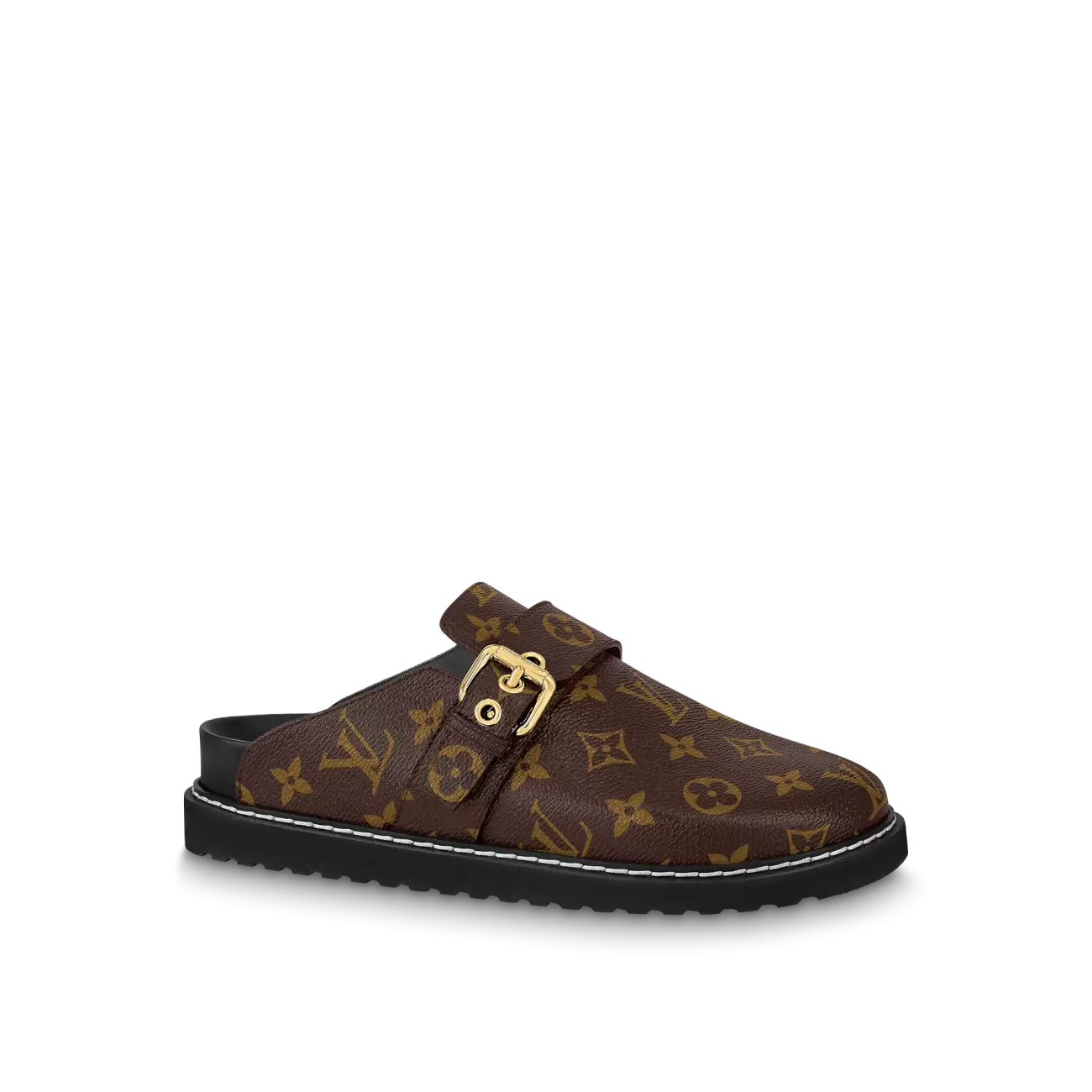 LV Cozy Flat Comfort Clog cacao brown
