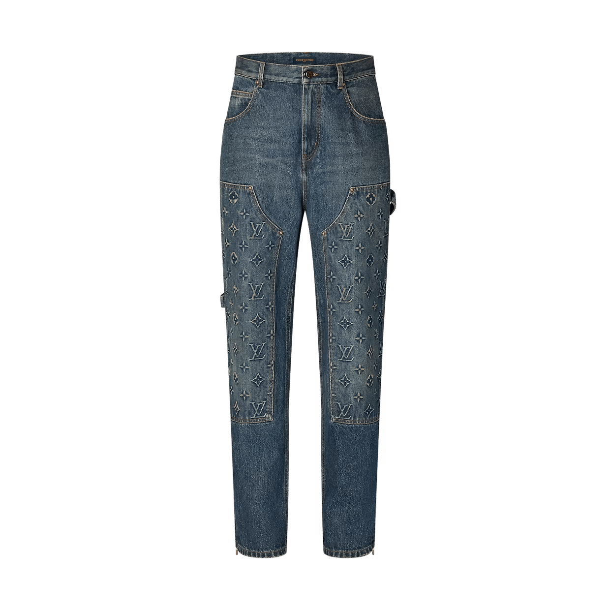 Workwear Denim Carpenter Pants