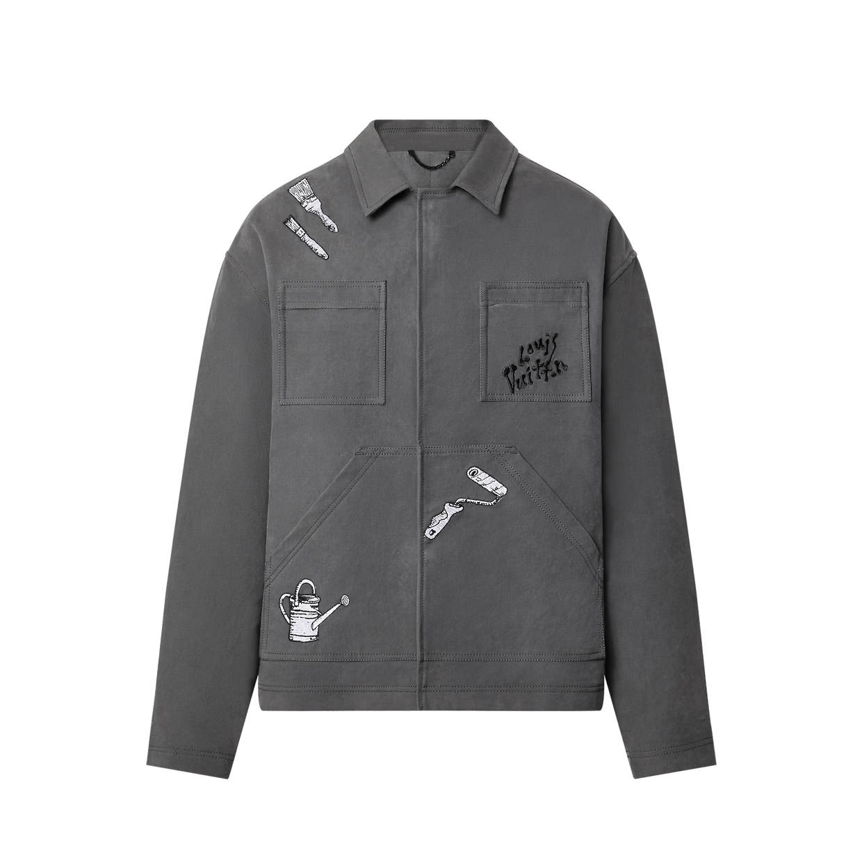 LV Multi-Tool Embroidered Chore Jacket
