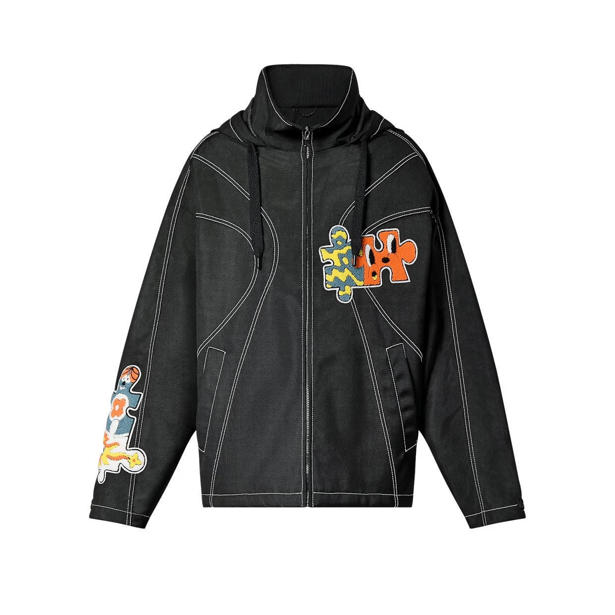 Boyhood Puzzle Hooded Blouson