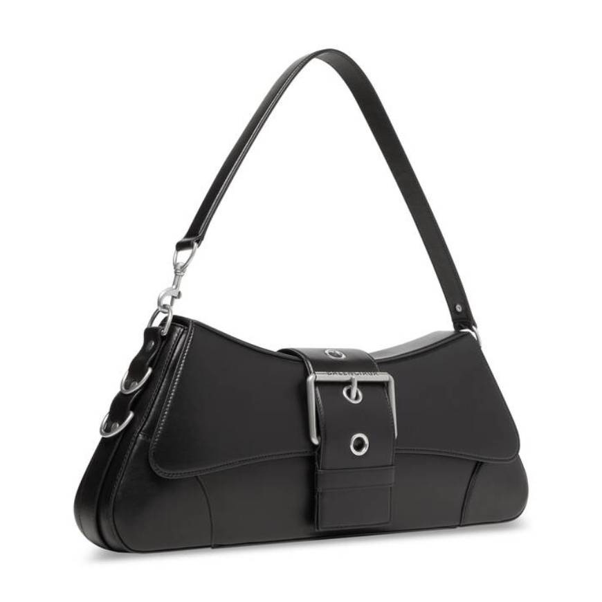WOMEN'S LINDSAY LARGE SHOULDER BAG IN BLACK
