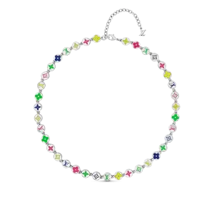 monogram colors necklace