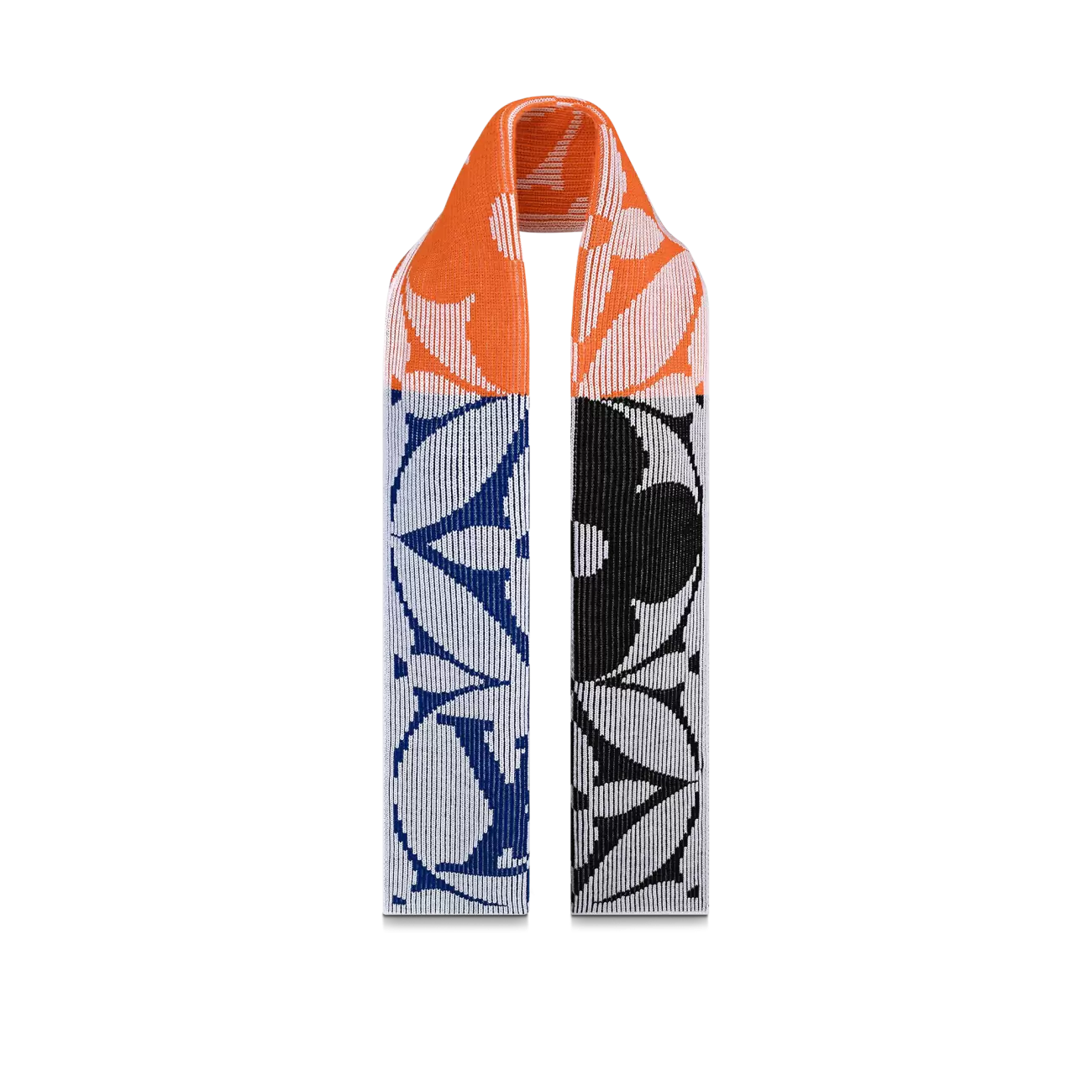 lip flower scarf