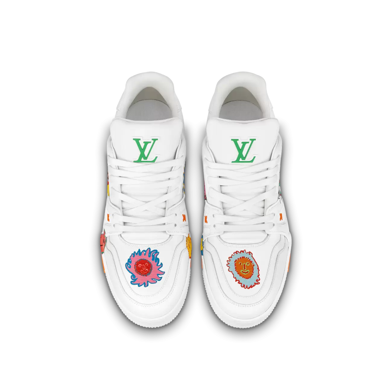 LV x YK LV Trainer Sneakers