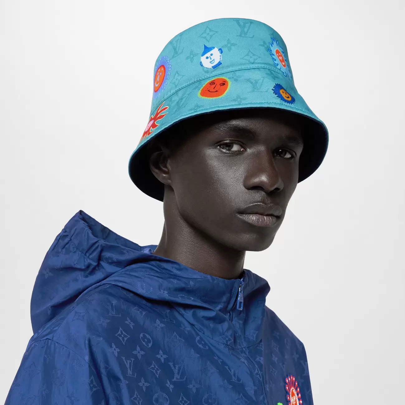 LV x YK Reversible Face Bucket Hat