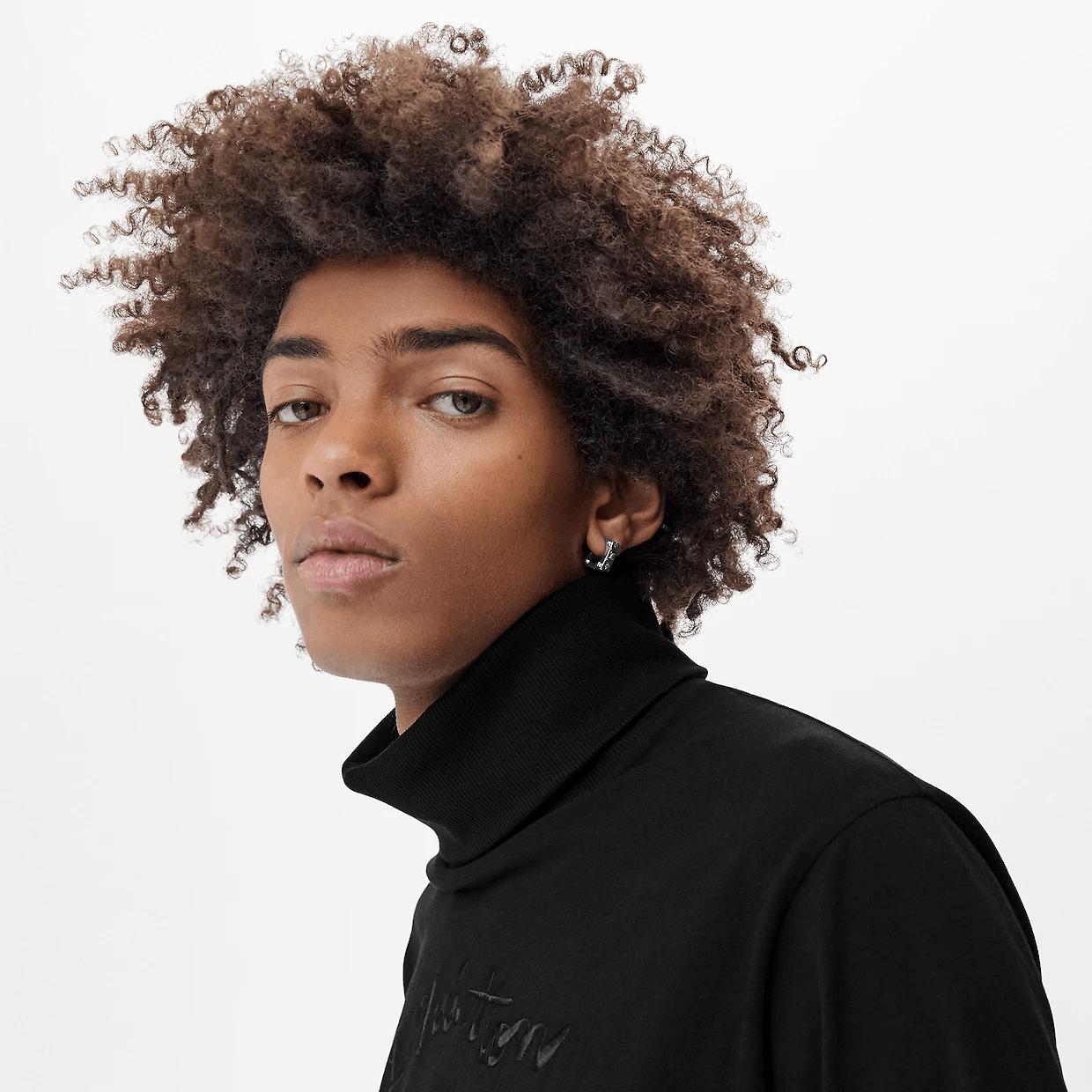 Monogram bold earrings