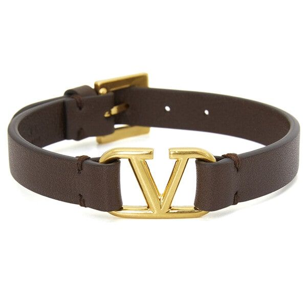 V logo signature bracelet