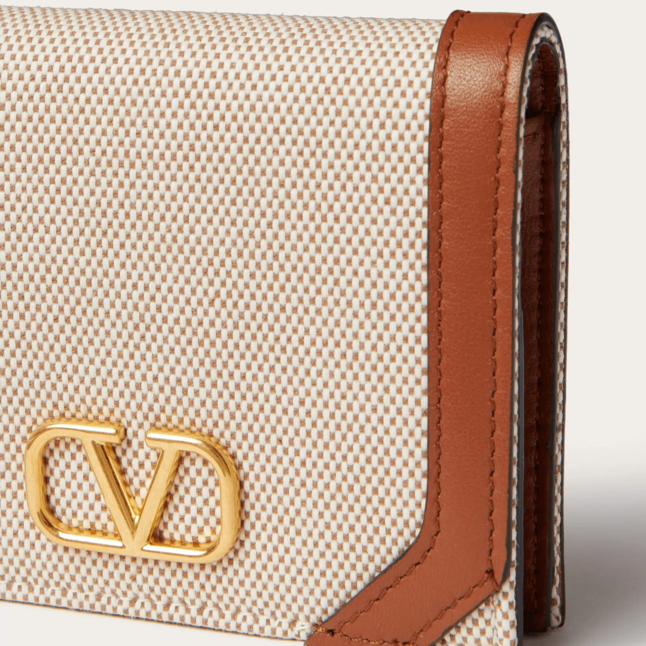 VLOGO SIGNATURE CANVAS WALLET