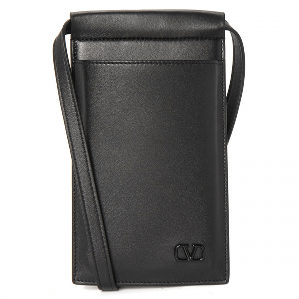 V Logo Signature Mini Phone Case