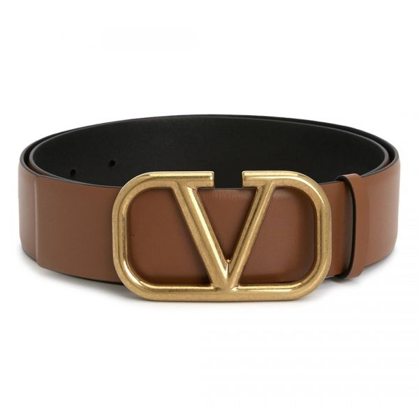 V Logo Signature Men's Reversible Casual Belt 