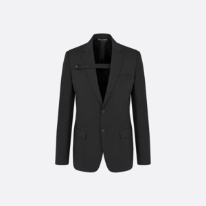 JACKET WITH BUTTON PLACKET 