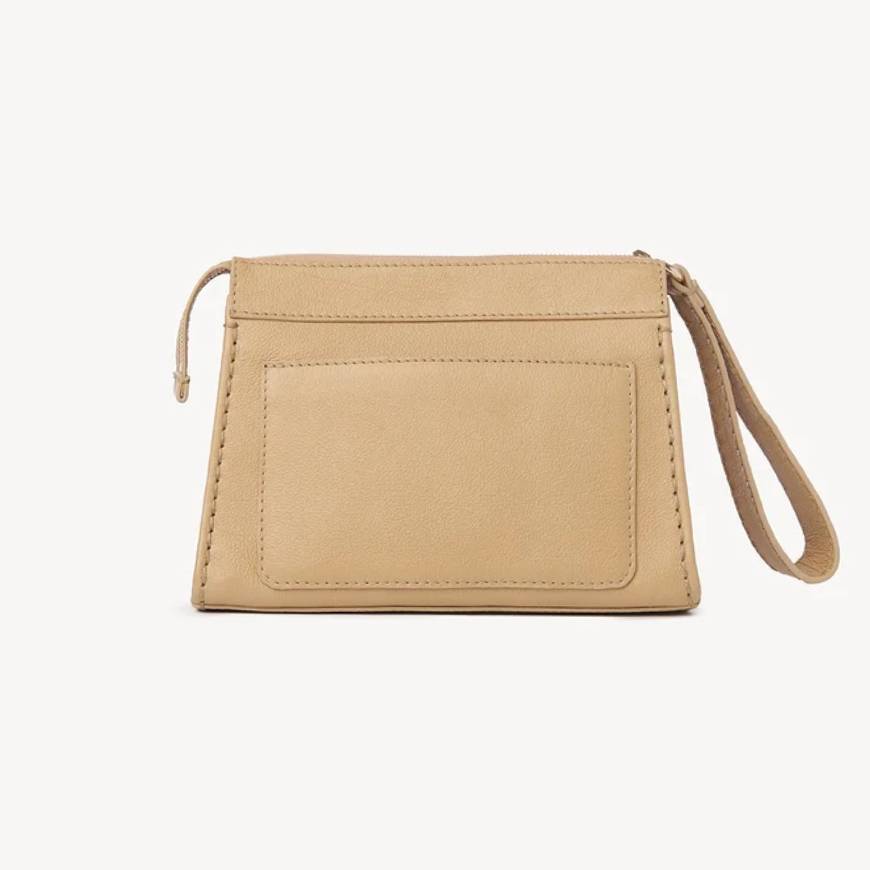 EDITH SMALL POUCH  SOFT TAN