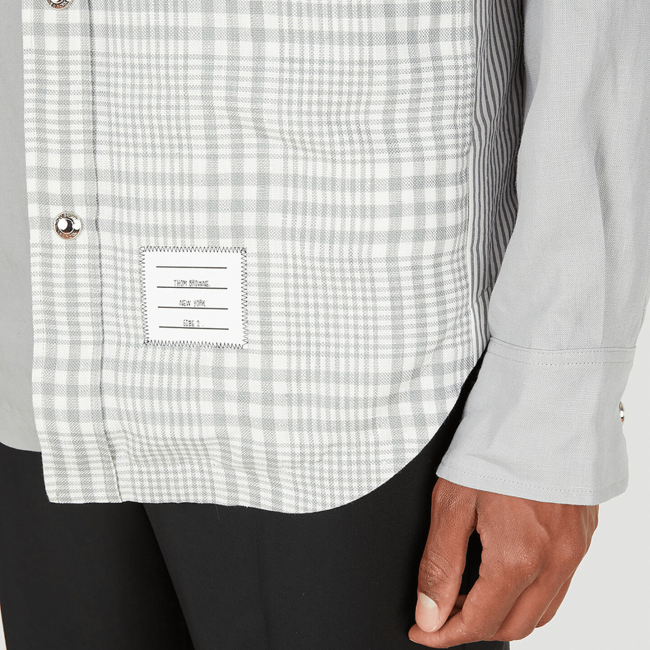 Funmix Crispy Linen Shirt-type Jacket 