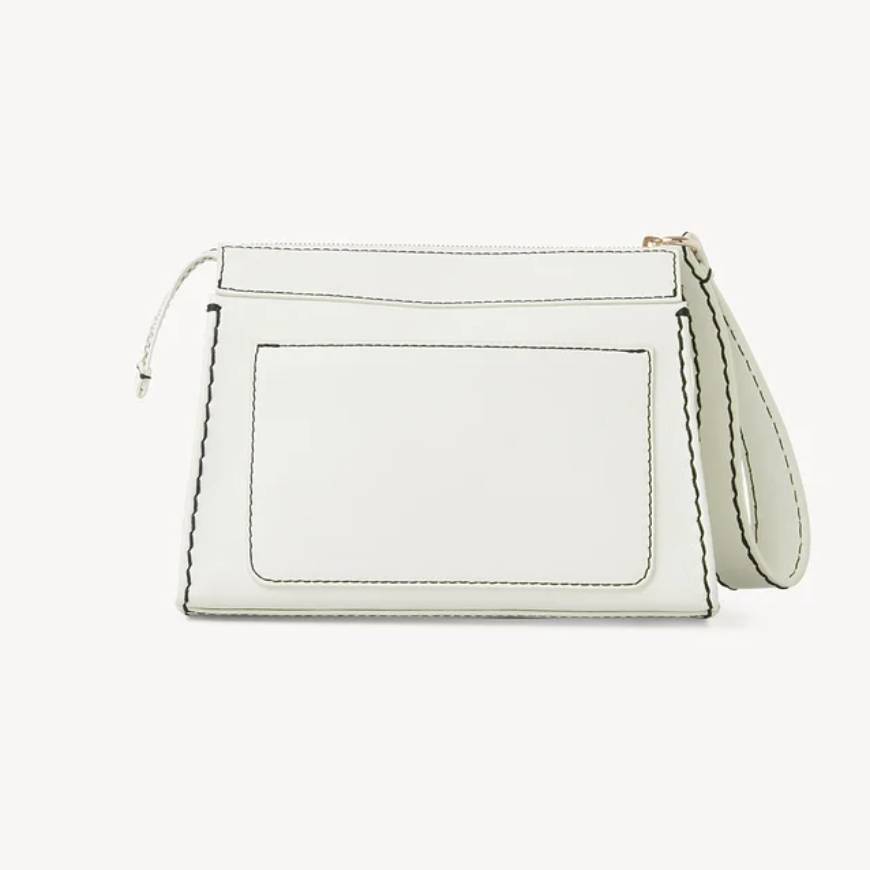EDITH SMALL POUCH  WHITE