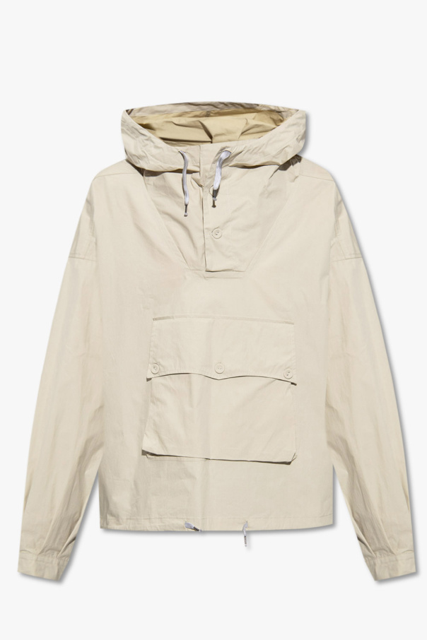 Common hooded anorak jacket