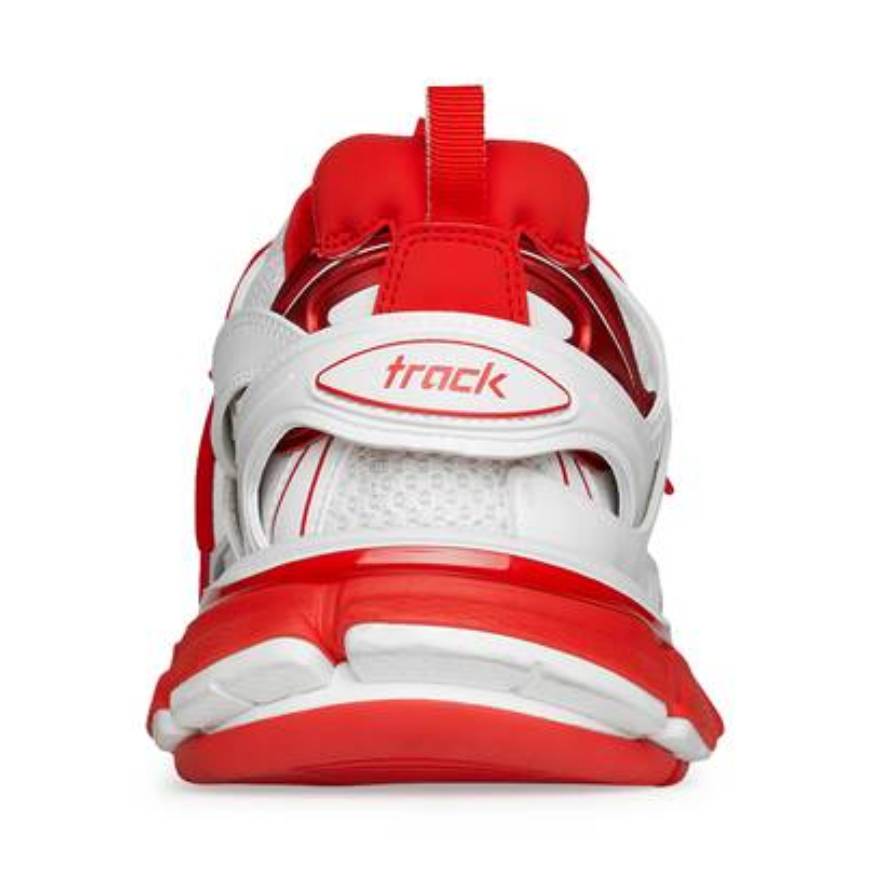 WOMEN'S TRACK TRAINERS IN RED 