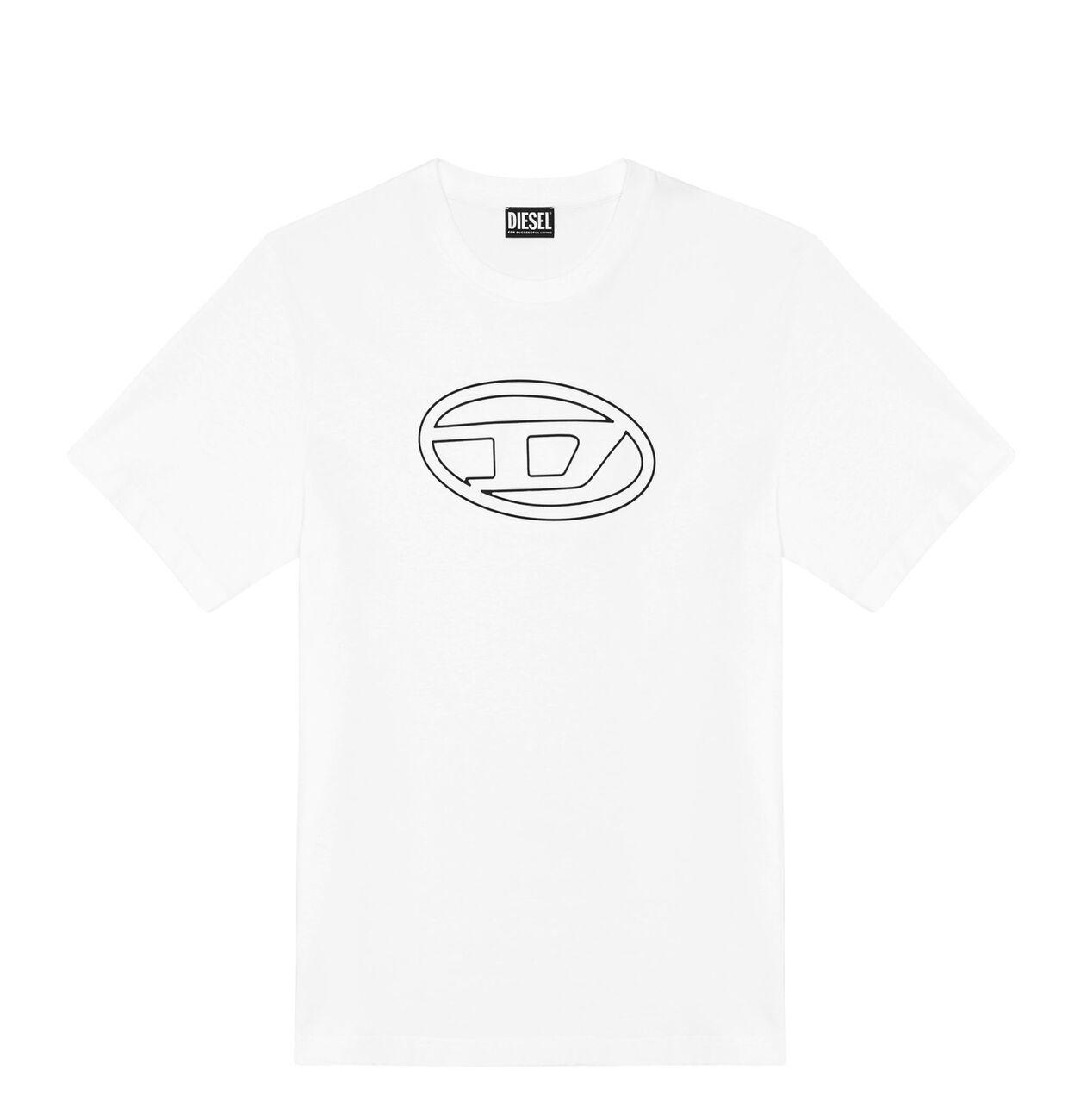 T-Just-Bigoval (White)