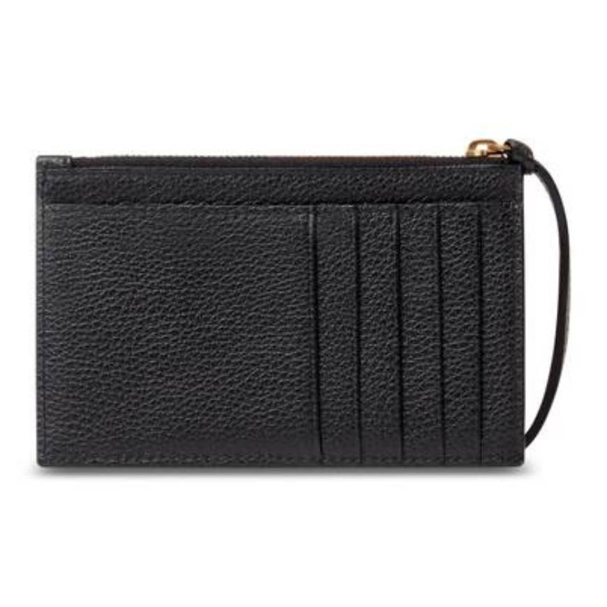 WOMEN'S NEO CLASSIC LONG CARD HOLDER IN BLACK