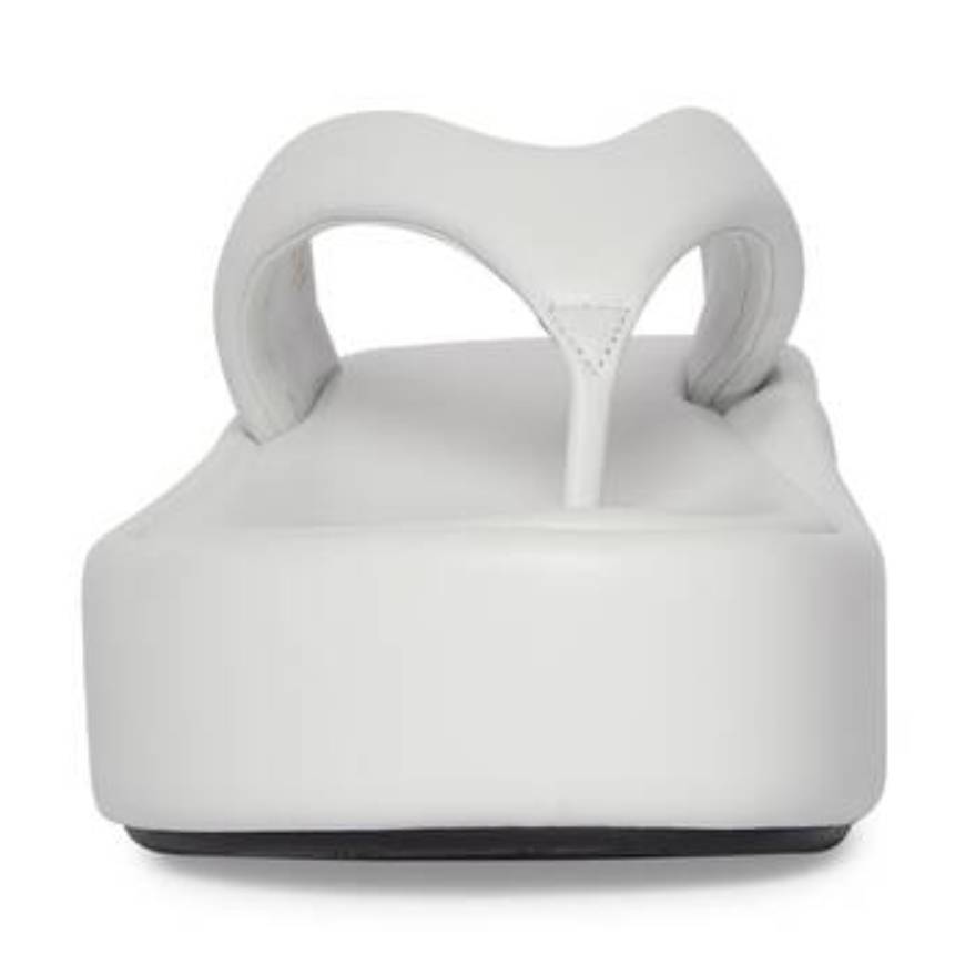 WOMEN'S RISE THONG SANDAL IN WHITE