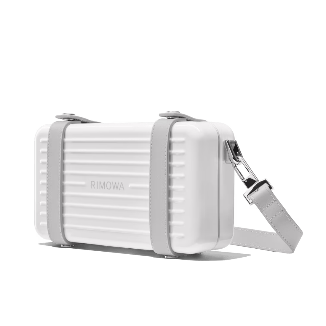 Polycarbonate Cross-Body Bag (White)
