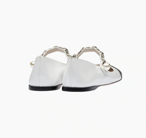 Patent leather ballerinas