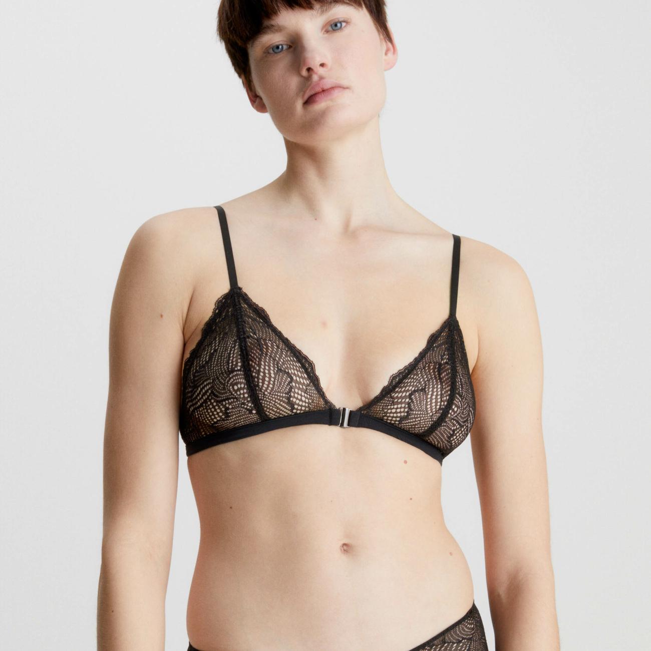 LACE LIGHTLY LINED TRIANGLE BRA