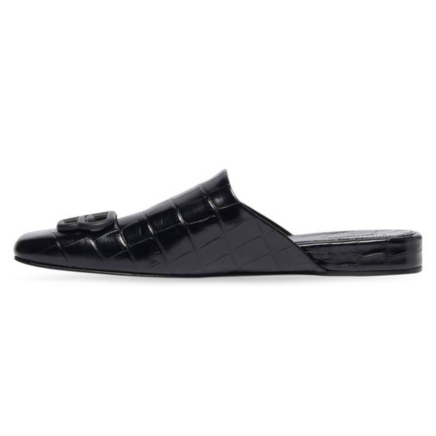 MULE COSY BB POUR FEMME EN NOIR