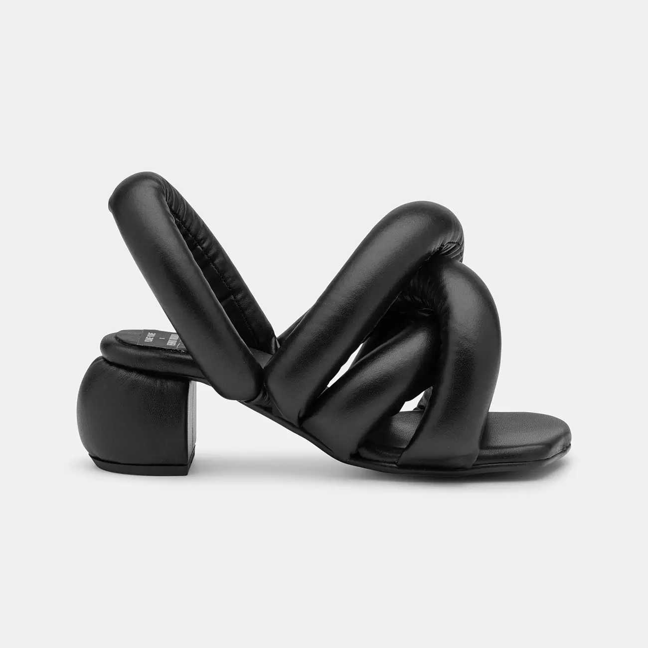 SAUSAGE HEEL Black